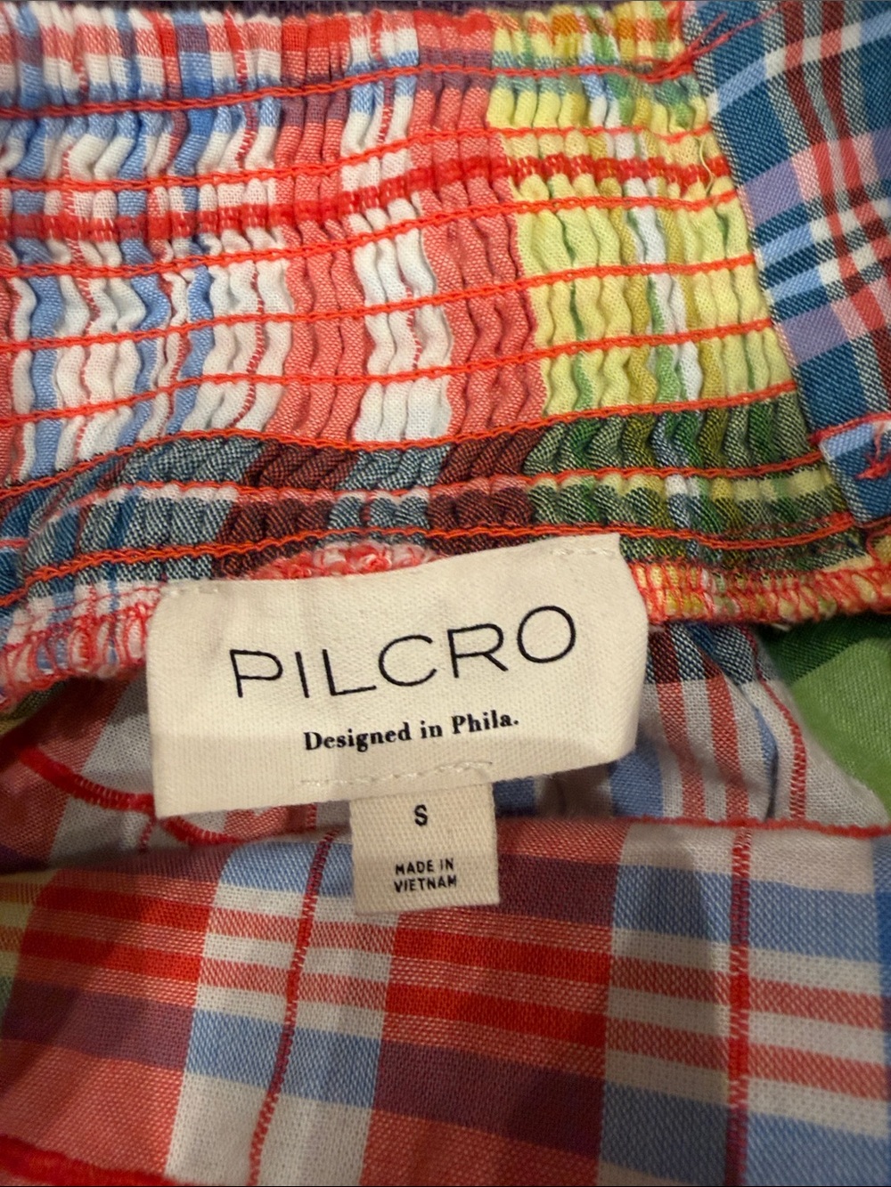 Pilcro Multi-Color Plaid Ruffle Tiered Skirt - Picture 2 of 2